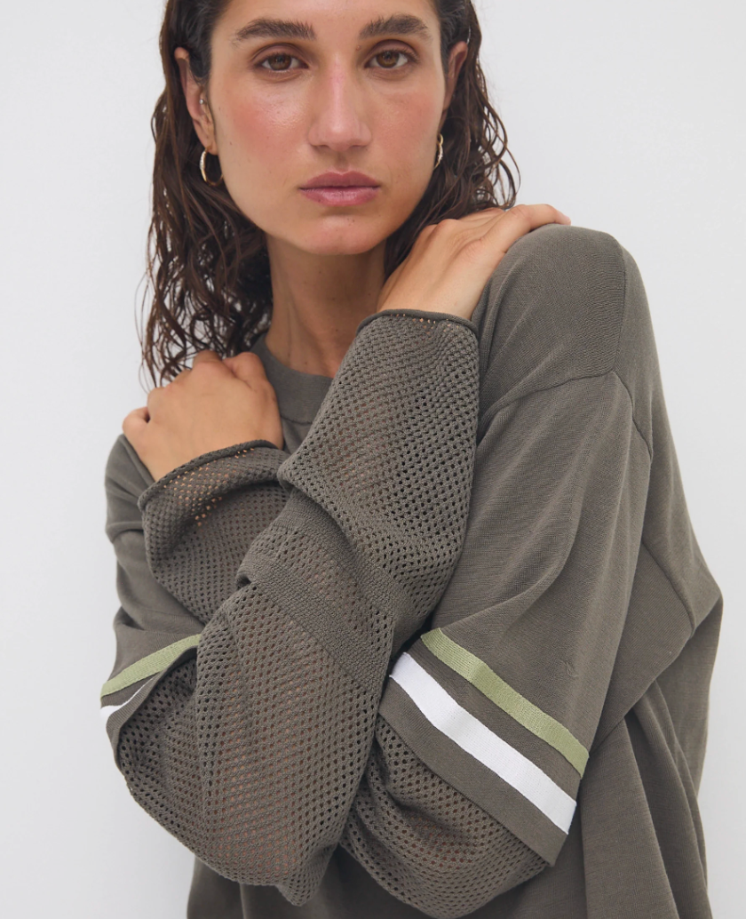 Nagnata Organic Mesh Jersey - Grove