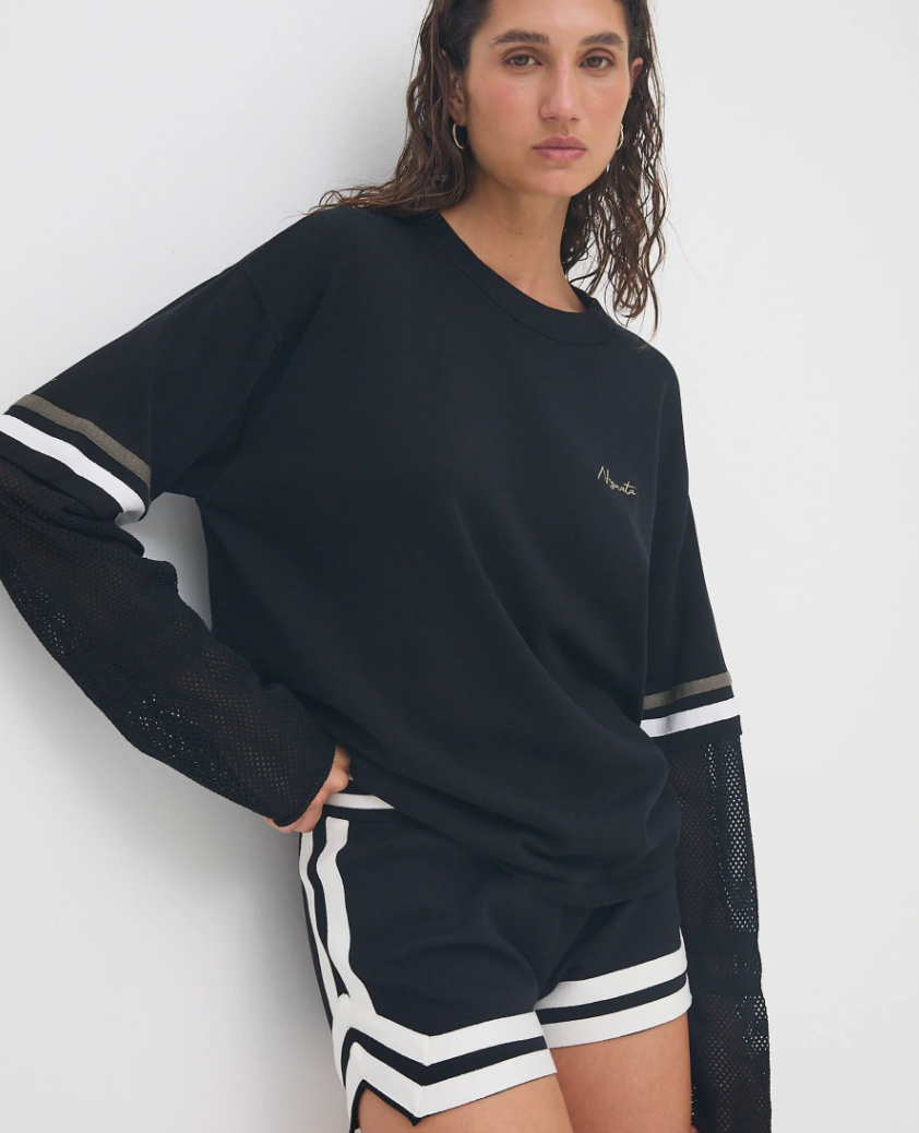 Nagnata Organic Mesh Jersey - Black