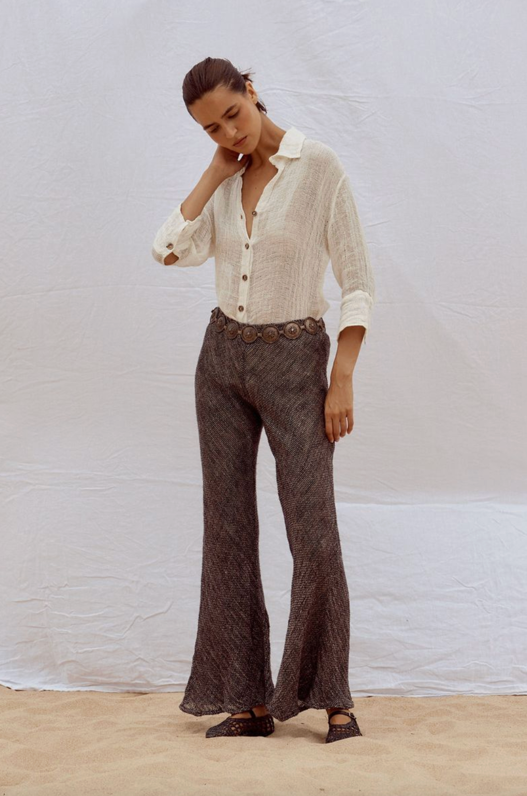 Estilo Emporio - Novo Flare Pant - Binario Black