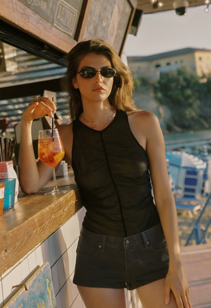 Nagnata Sienna Tank - Black