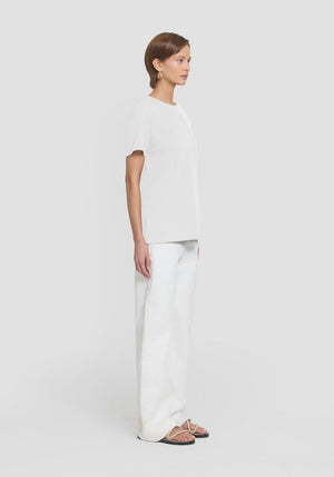 Viktoria & Woods V&W Cut Out Tee - Ivory