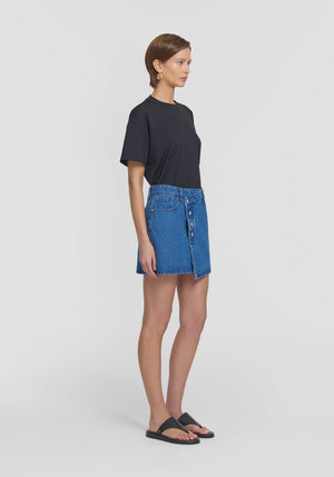 Viktoria & Woods Mustang Skirt - Blue Classic wash