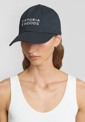 Viktoria & Woods V&W Vintage Cap - Black