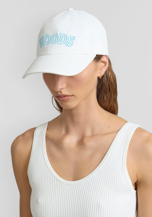 Viktoria & Woods WOODS Varsity Cap - Ivory