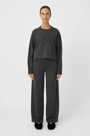 Camilla And Marc Agate Pant - Charcoal Melange