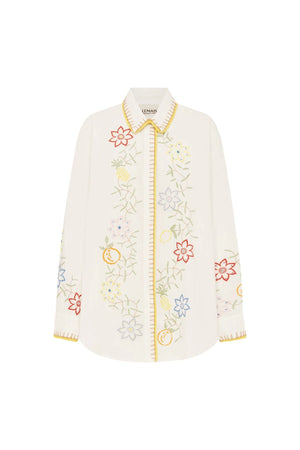 Alemais Olivia Embroidered Shirt