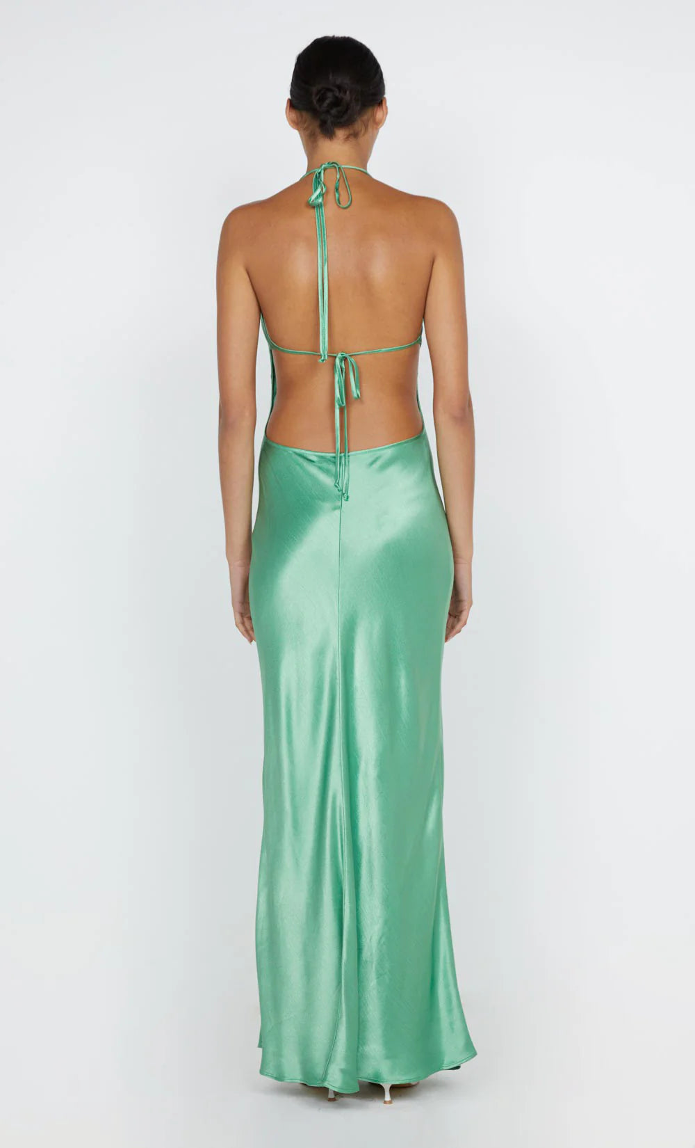 Bec + Bridge Zariah Halter Dress - Green Apple