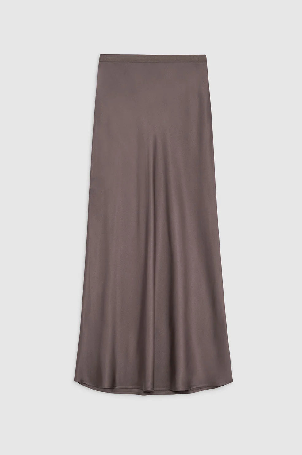 Anine Bing Bar Silk Skirt - Iron