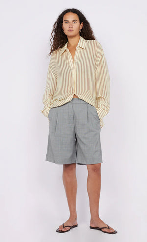 Bec and Bridge Anise Shirt - Butter/Plum