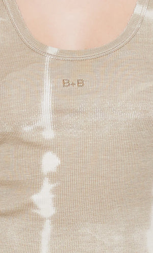 Bec and Bridge B+B Tank - Sand Tie Dye