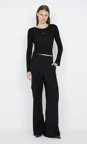 Bec and Bridge B+B Long Sleeve Top - Black