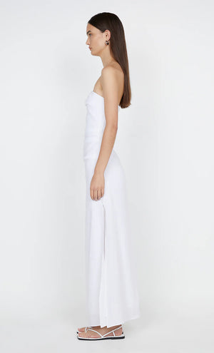 Bec and Bridge Marianna Strapless Dress - White