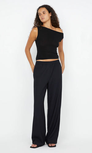 Bec and Bridge Ninah Drawstring Pant - Black