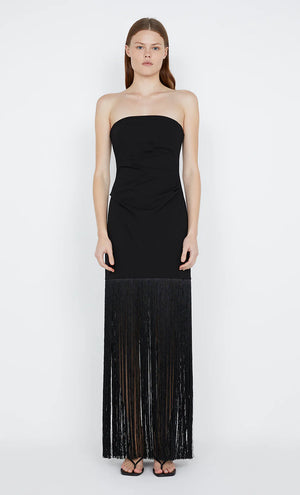 Bec and Bridge Wilder Fringe Dress - Black