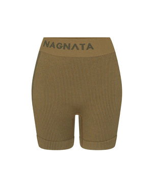 Nagnata Ballet Wool Mini Short - Fennel