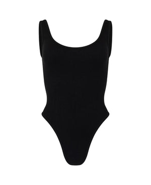 Nagnata Classic Wool Bodysuit - Black