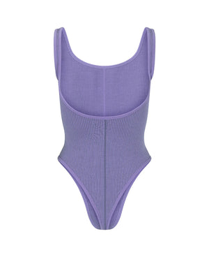 Nagnata Classic Wool Bodysuit - Iris