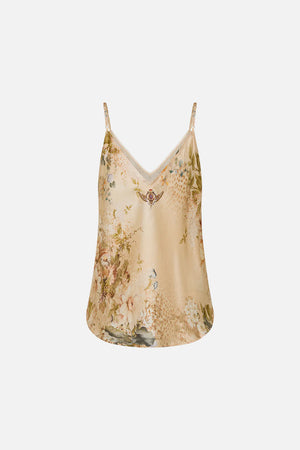 Camilla V Neck Bias Cami - Adorned In Antiquity