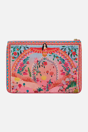 Camilla Small Canvas Clutch - Sister Sunset