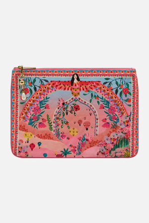 Camilla Small Canvas Clutch - Sister Sunset