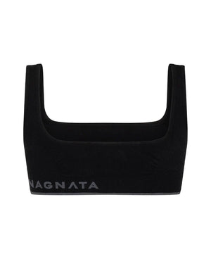 Nagnata Classic Wool Bralet - Black