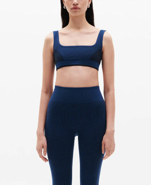 Nagnata Classic Wool Bralet - Ocean