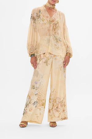 Camilla Frill Collard Blouse - The Adorned In Antiquity