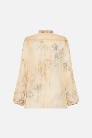 Camilla Frill Collard Blouse - The Adorned In Antiquity