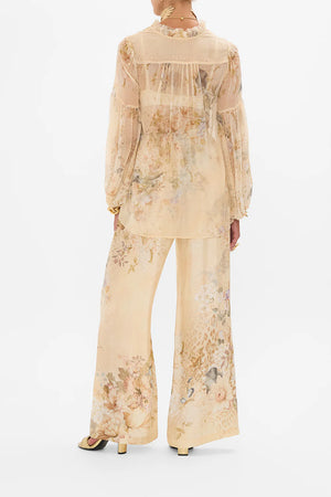 Camilla Frill Collard Blouse - The Adorned In Antiquity