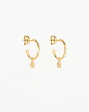 By Charlotte Grace Hoops - 18k Gold vermeil