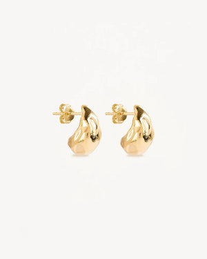 By Charlotte Wild Heart Small Earrings - 18k Gold Vermeil