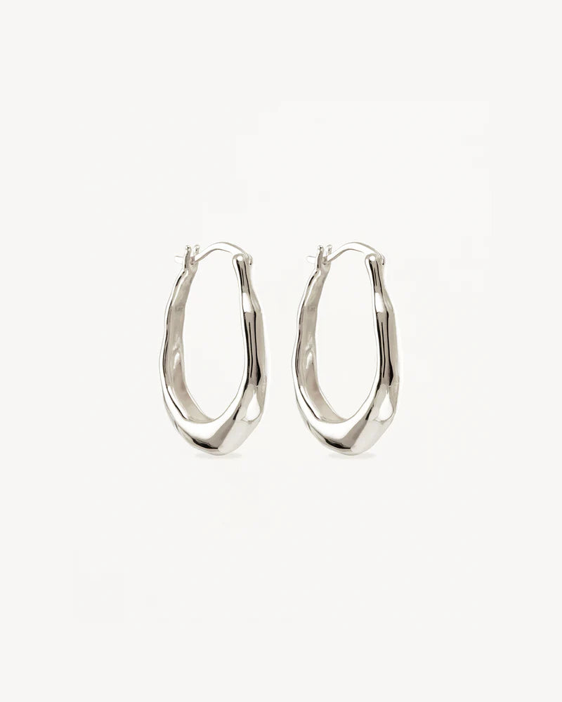 By Charlotte Radiant Energy Large Hoops