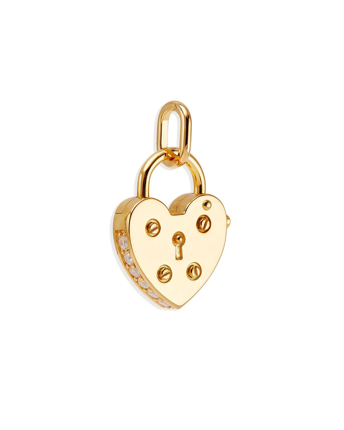 By Charlotte Love Unlocked Padlock Pendant