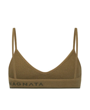 Nagnata Tri Wool Bralet - Fennel