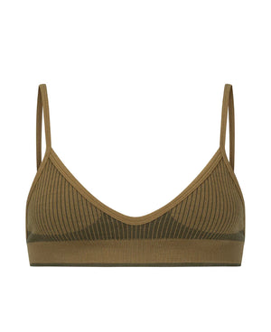 Nagnata Tri Wool Bralet - Fennel