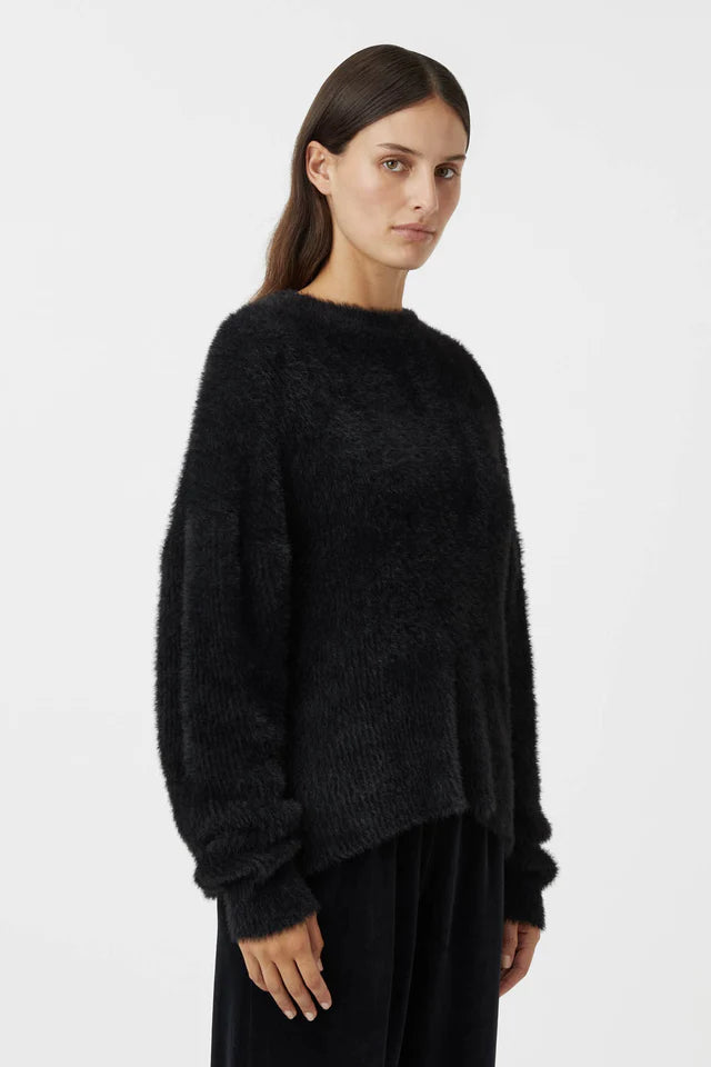 Camilla And Marc Carprani Fluffy Sweater - Black