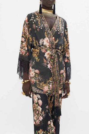 Camilla Short Kimono Wrap - Dynasty Daze