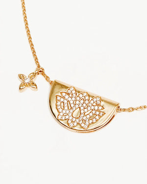 By Charlotte Live In Light Lotus Necklace