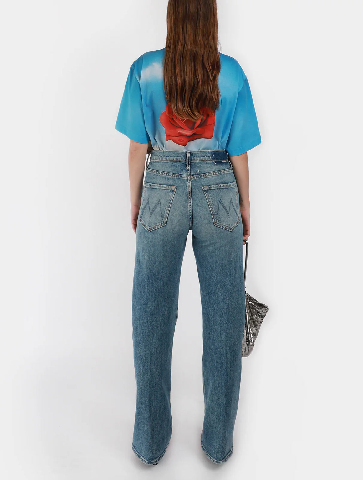 Mother Denim The Lasso Sneak Jeans - League Cowboy