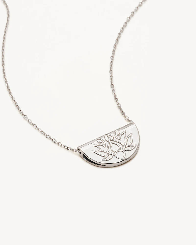 By Charlotte Short Lotus - Stearling Silver