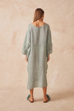 Estilo Emporio Nebbilo Dress - Pappagallo Green