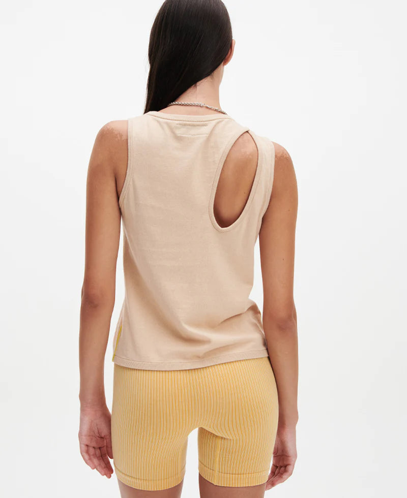 Nagnata Highlighter Tank - Sandstone/Chartreuse