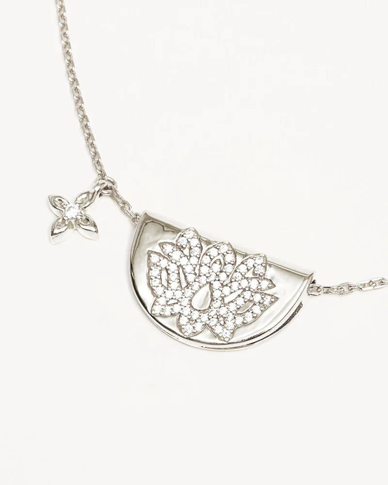 By Charlotte Live In Light Lotus Necklace