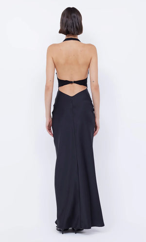 Bec + Bridge Solare Halter Dress - Black