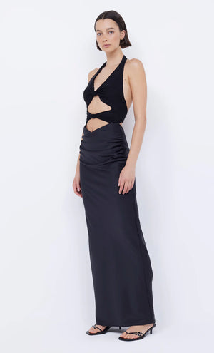 Bec + Bridge Solare Halter Dress - Black