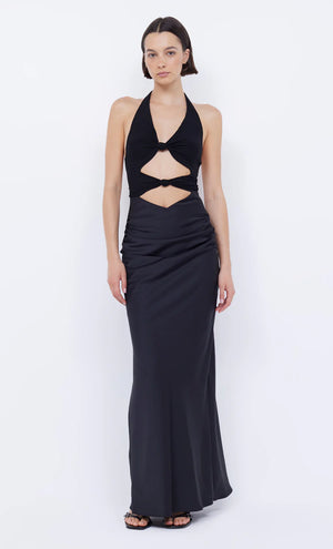 Bec + Bridge Solare Halter Dress - Black