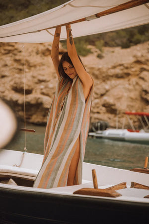 Estilo Emporio Saya Kaftan Dress - Baha