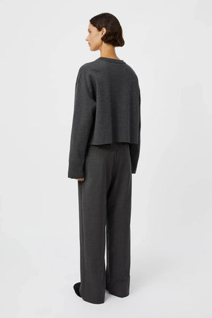 Camilla And Marc Agate Sweater - Charcoal Melange