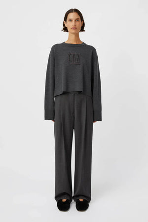Camilla And Marc Agate Sweater - Charcoal Melange