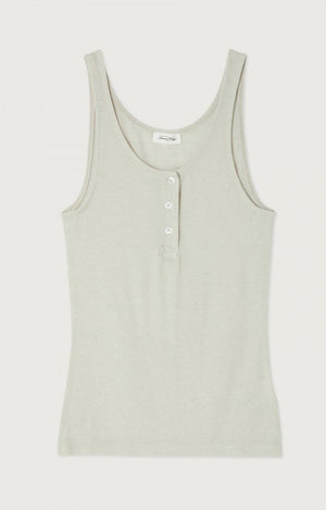 American Vintage Womens Tank Top Wepy - Mist Melange